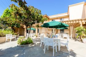Calavera Hills Senior Living patio