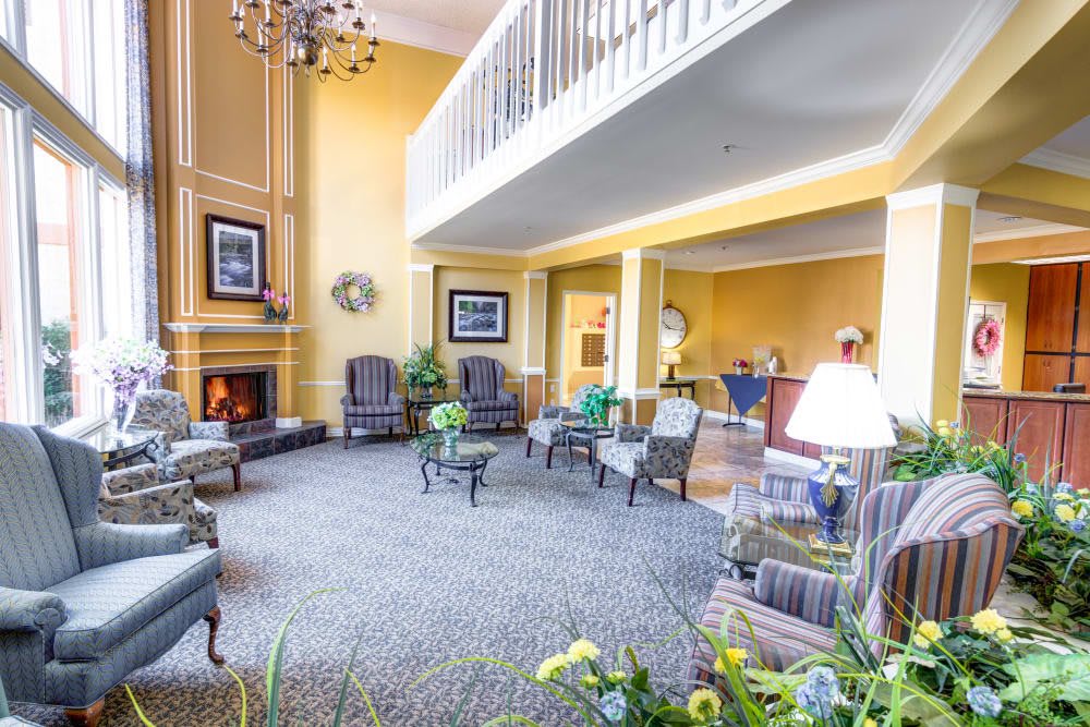 Desert Oaks reception area